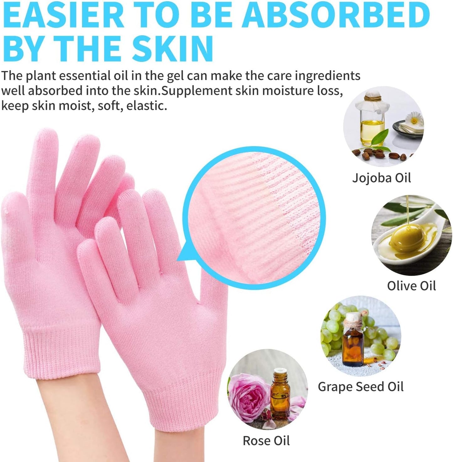 Spa Gel Gloves | قفازات مرطبة لليدين