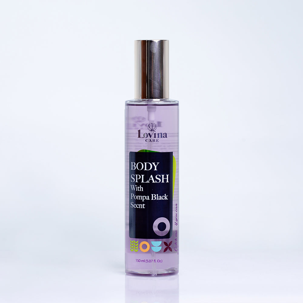 🖤 معطر الجسم برائحة Pompa Black – Body Splash – 150 مل