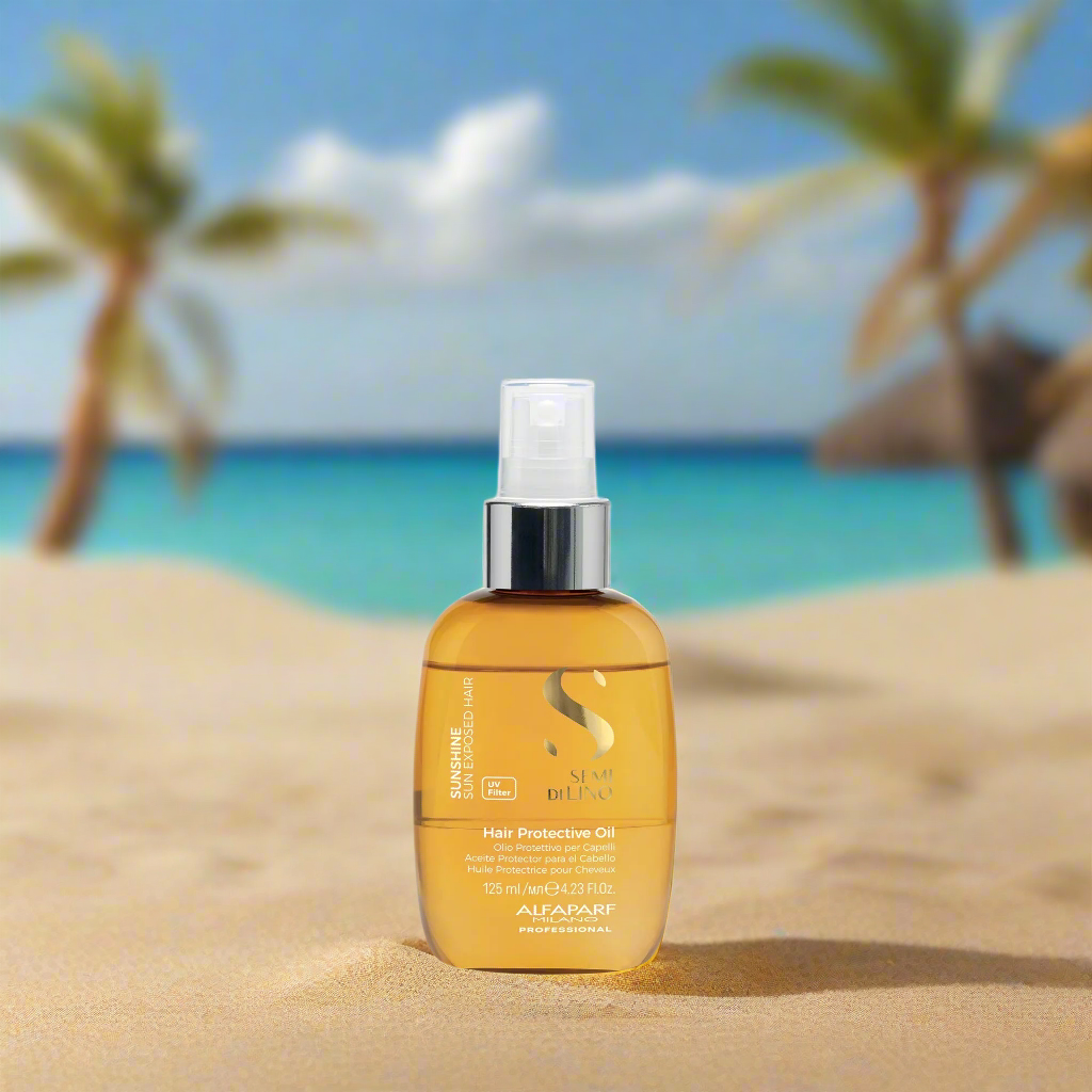 🏖️ زيت حماية الشعر من الشمس والسباحة – Alfaparf Hair Protective Oil