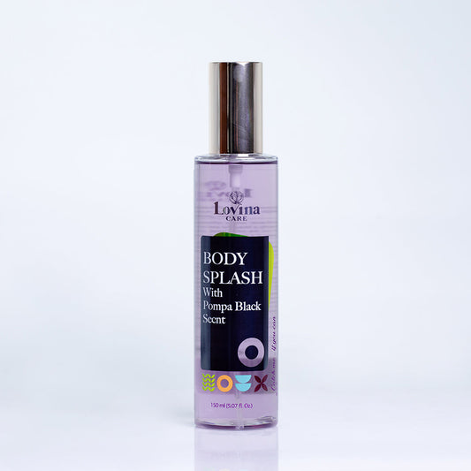 🖤 معطر الجسم برائحة Pompa Black – Body Splash – 150 مل