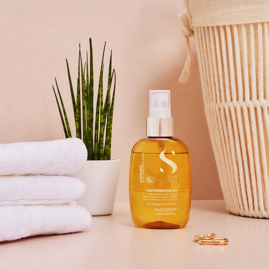 🏖️ زيت حماية الشعر من الشمس والسباحة – Alfaparf Hair Protective Oil
