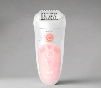 جهاز “براون سيلك-إيبيل 5 SE5516” (White/Pink)