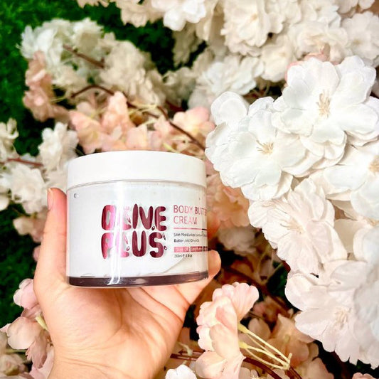 🧴 زبدة الجسم المنعشة – Olive Plus (Musk Fragrance)